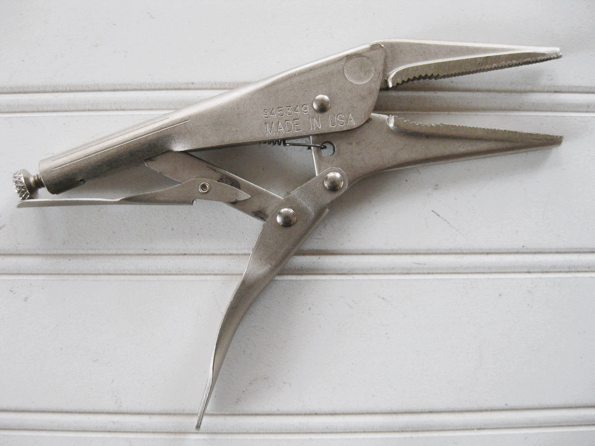 Vintage CRAFTSMAN 45349 Needle Nose Vise Grips 6 Locking Pliers