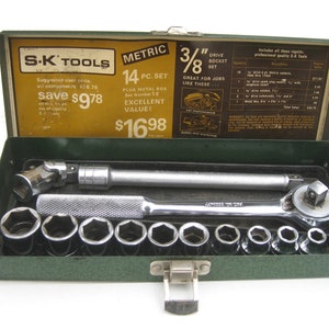 Vintage sk 2024 socket set