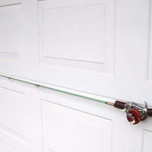Vintage JC Higgins 5' Fiberglass Fishing Rod W/ Pistol Grip Handle