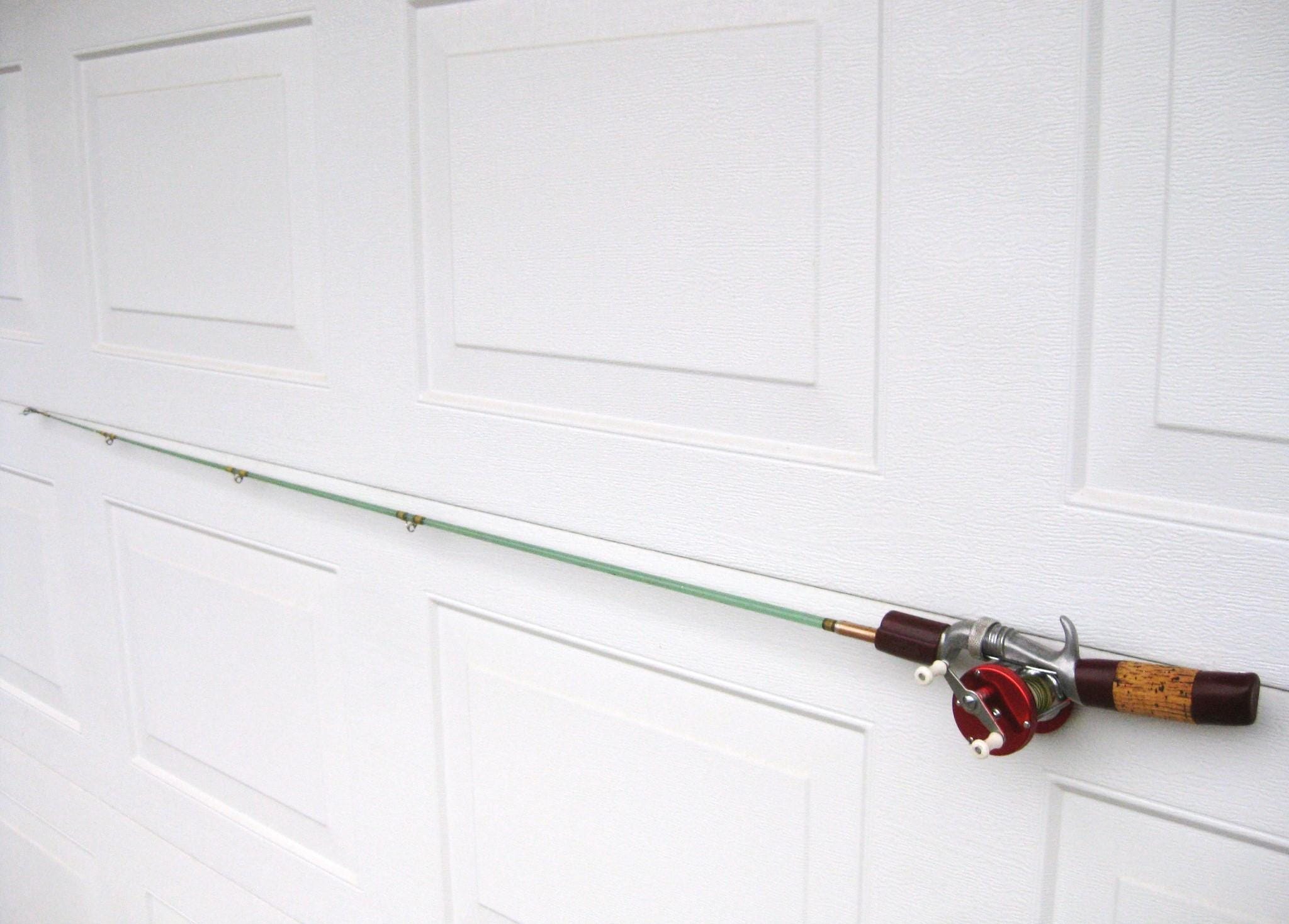 Vintage JC Higgins 5' Fiberglass Fishing Rod W/ Pistol Grip Handle