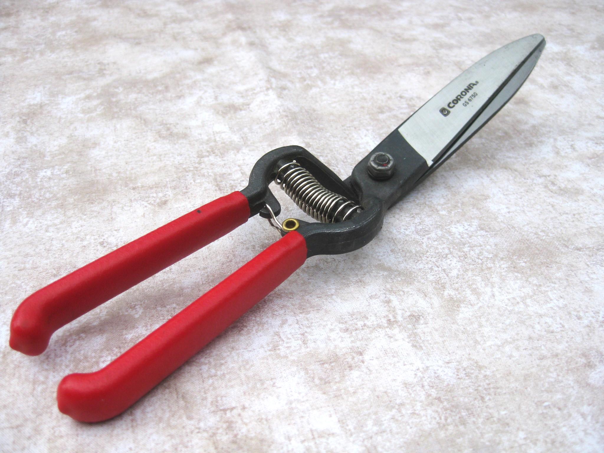 CORONA GS 6750 Red Handle Grass Shears Clippers - Etsy
