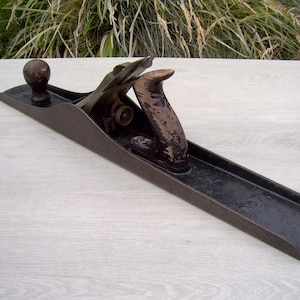 STANLEY BAILEY Type 10 No. 7 Hand Plane w/ Smooth Bottom  c. 1907-1909  USA