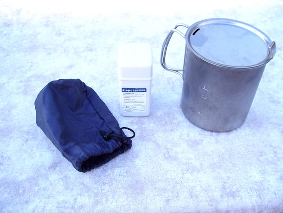 Snow Peak Gigapower Stove GS-100A & Titanium 700ml Pot, Ultralight