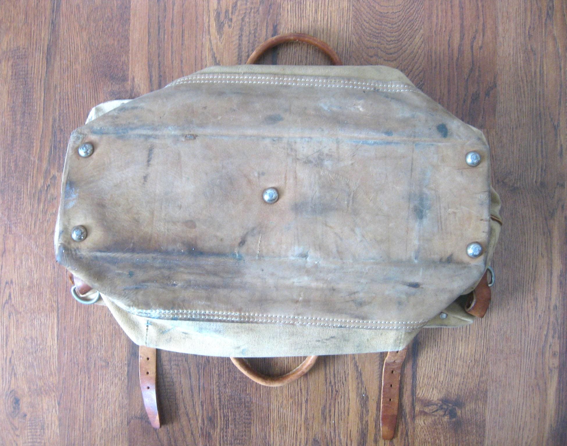 Vintage Bell System Klein-buhrke Lineman's Canvas Utility Bag Tool