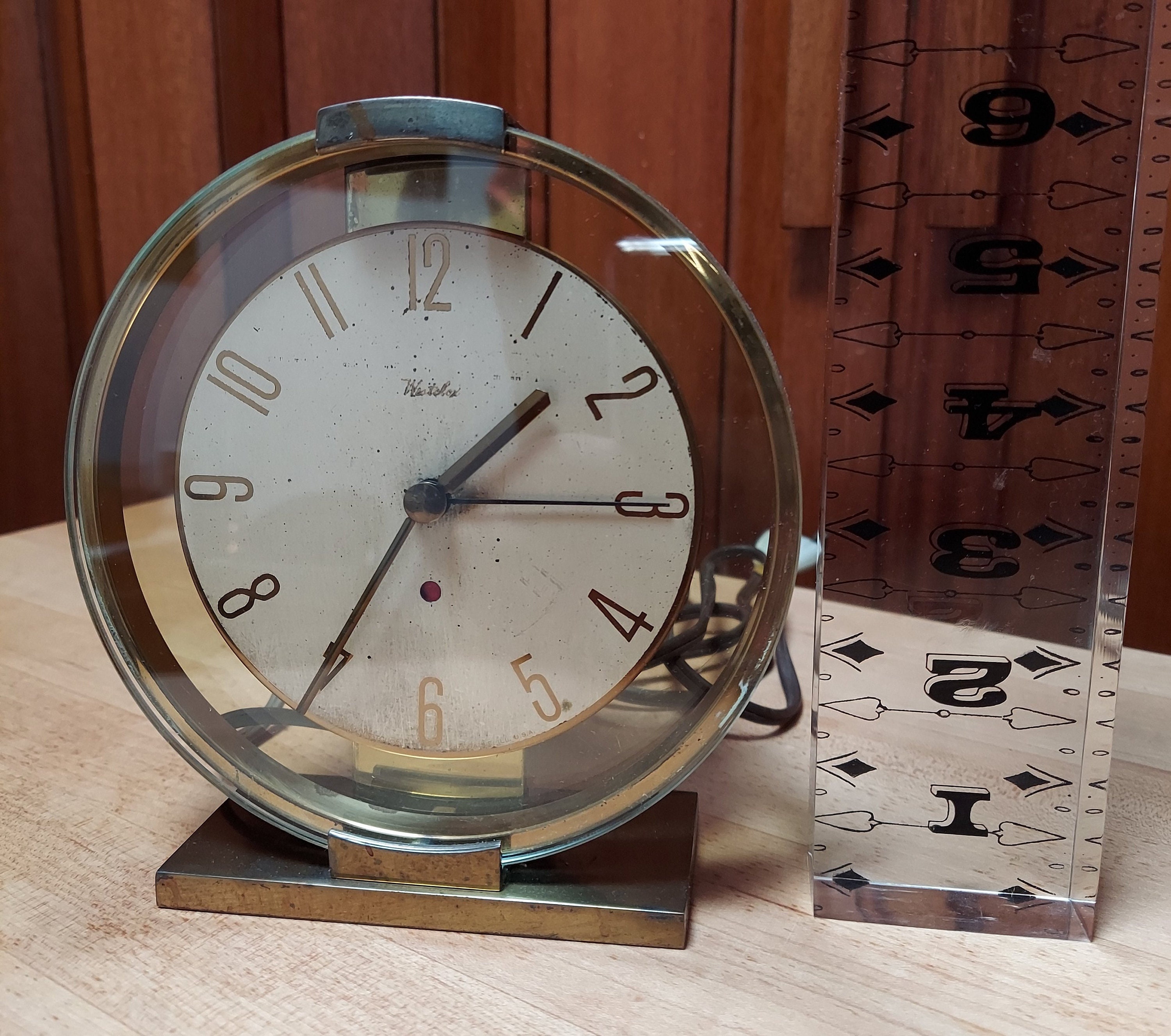 Westclox Oracle reloj modelo S6E obras Art Deco 1930s Etsy