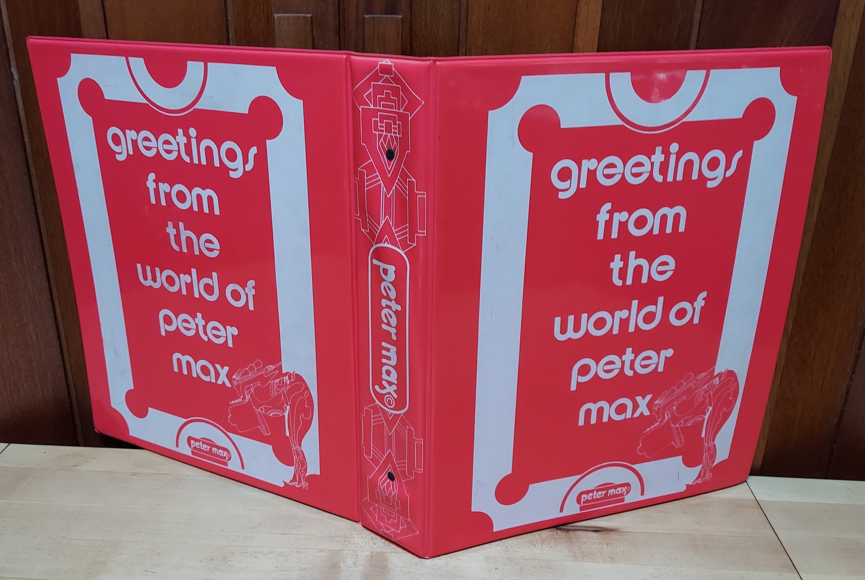 洋書 ビンテージ ビートルズ イエローサブマリン ピーターマックス アメリカ Vintage Beatles Stationary/beatles Peter Max Style