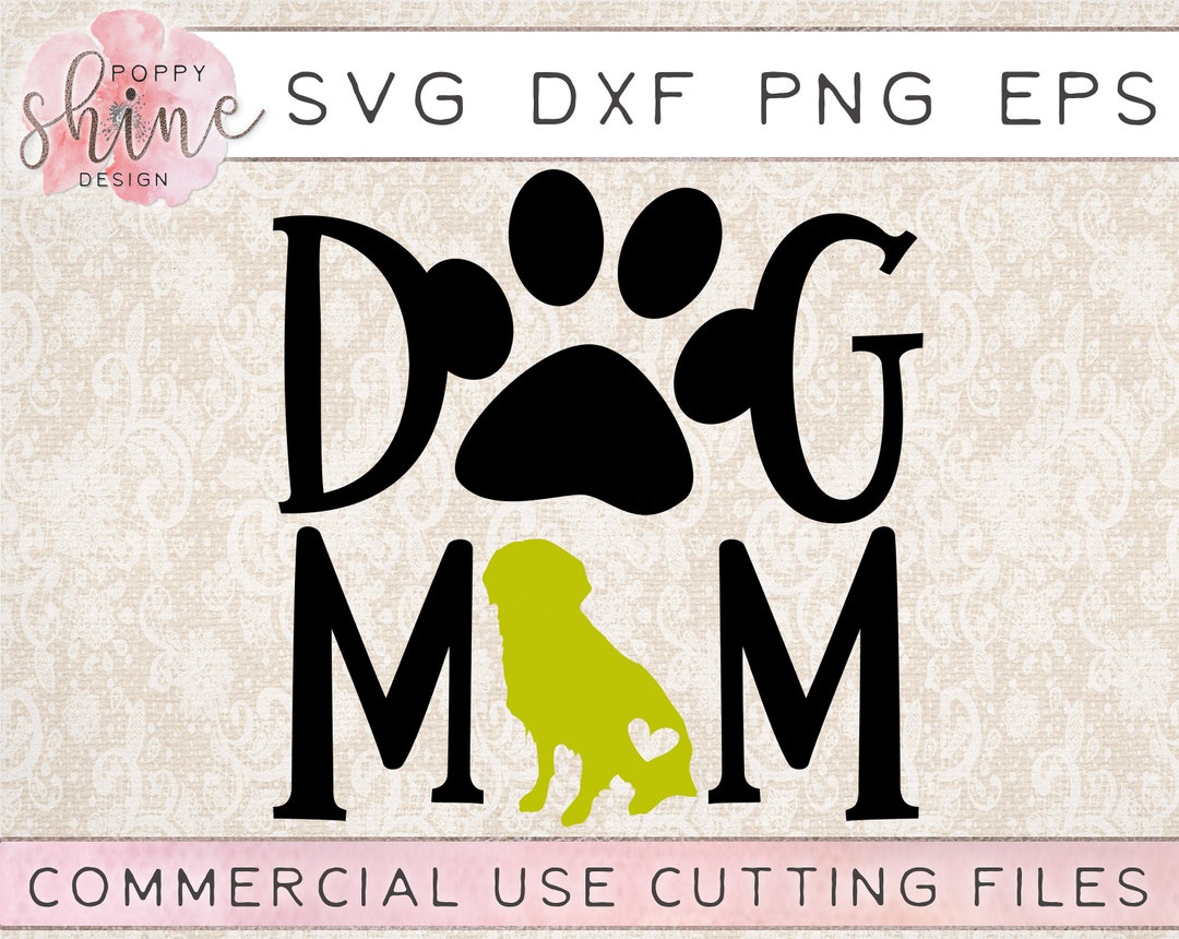 Dog Mom Golden Retriever Svg Dxf Png Eps Cutting File for Cricut ...