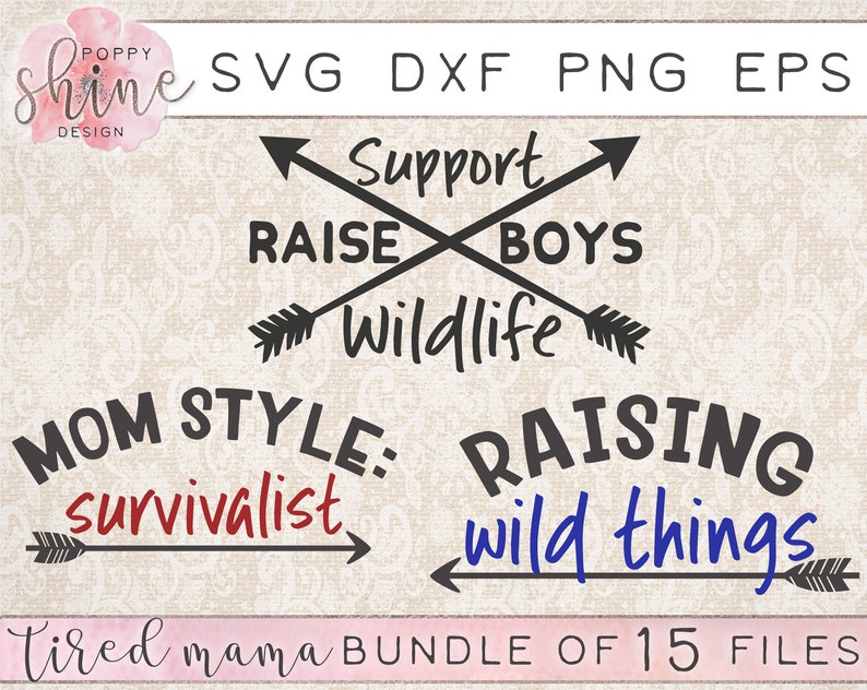 Download Mommin Bundle Of 15 Svg Png Eps Dxf Cutting Files ...