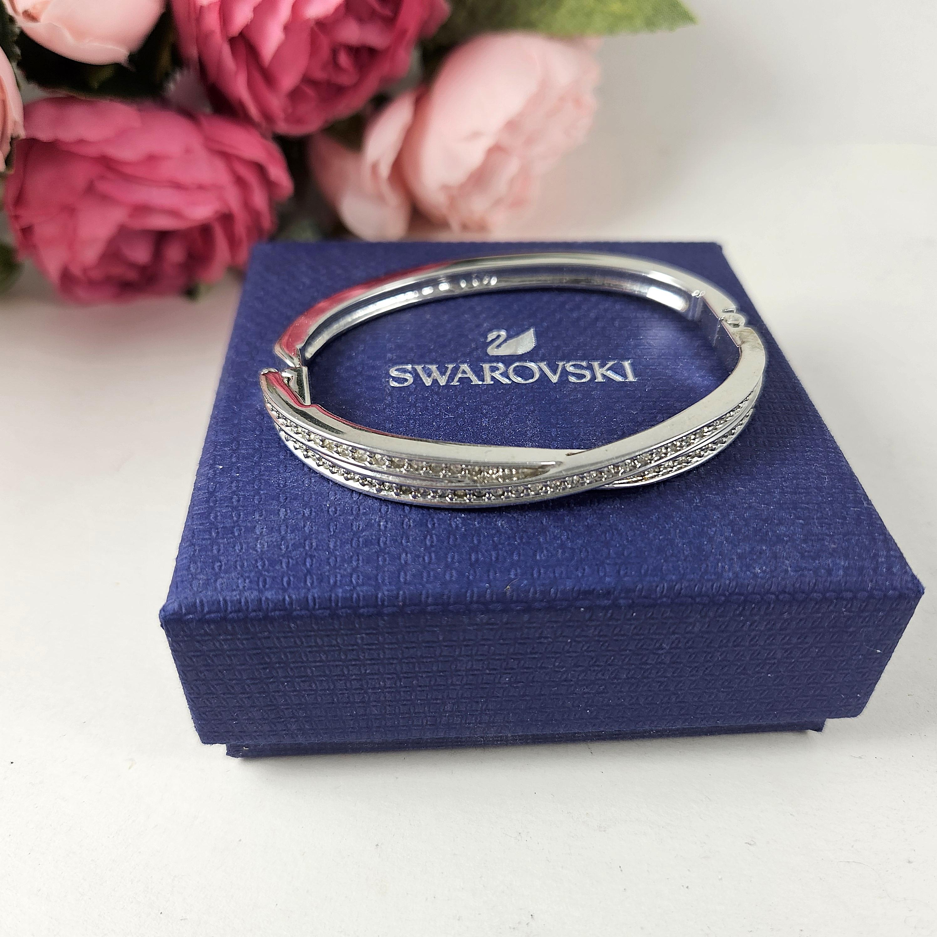 Swarovski teddy bear bracelet - Etsy 日本
