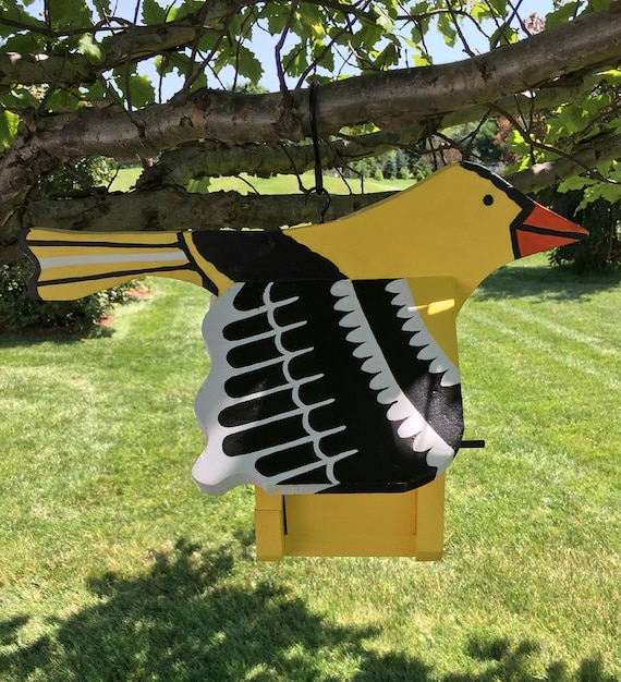 Items similar to Yellow Finch birdhouse Medium size on Etsy