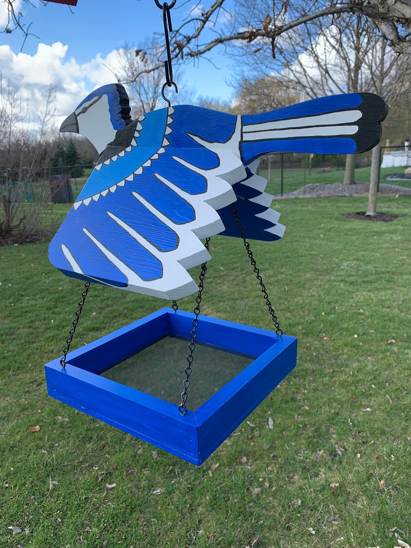 Blue Jay Feeder - Feeder for All Types of Birds - Etsy