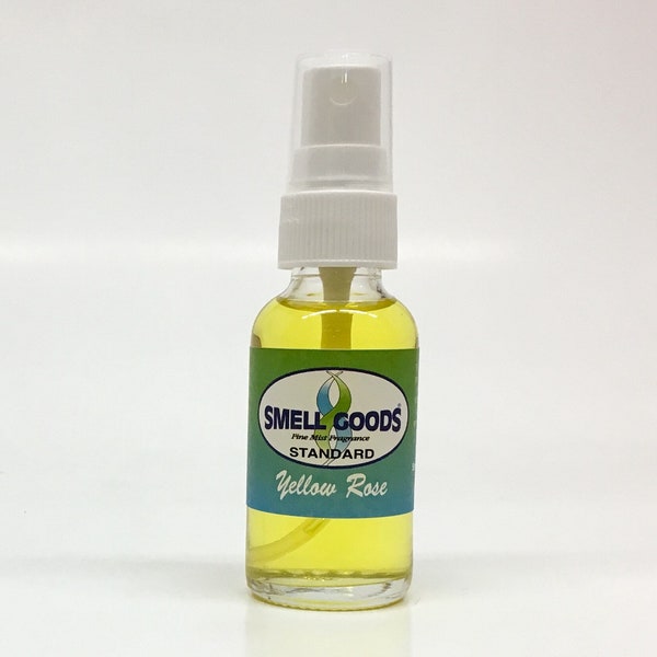 YELLOW ROSE - Standard Air Freshener - Car Freshener - Car Air Freshener - Fragrances - Fragrance Spray - Smell Goods - 1.25 oz.