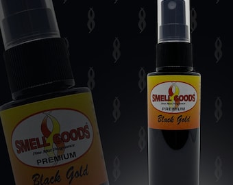 BLACK GOLD - Premium Air Freshener - Car Freshener - Car Air Freshener - Fragrances - Fragrance Spray - Smell Goods - 2.5 oz.
