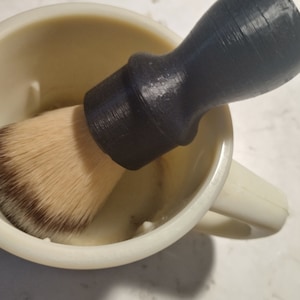 3d Printed Synthetic Shaving Brush