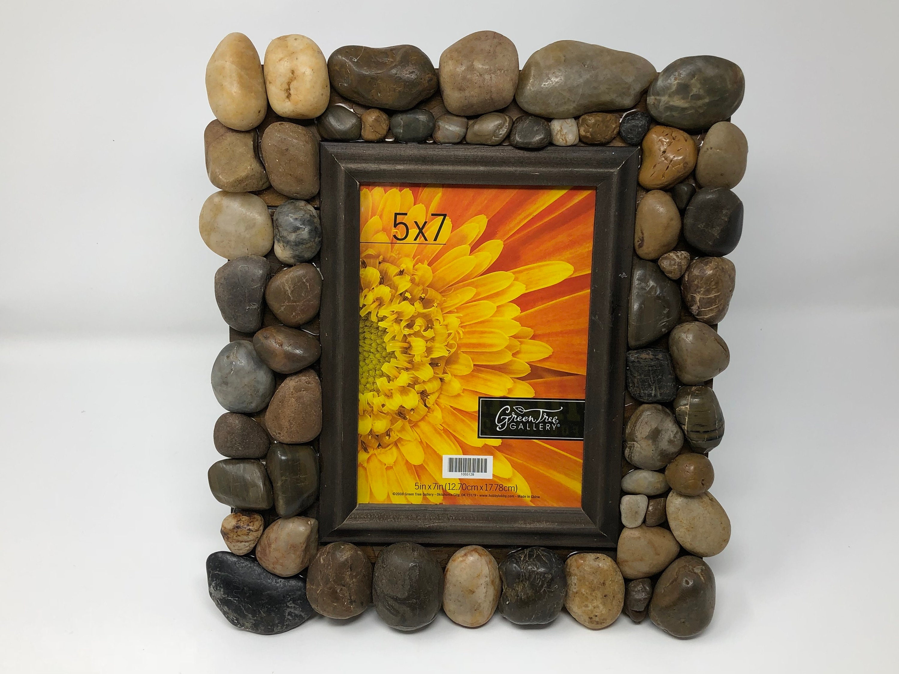 Natural stone picture frame Etsy
