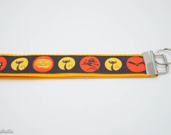 Pendant / keychain with Halloween motifs