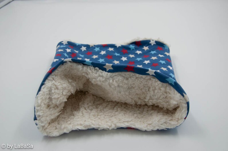 Neck sock / hose scarf cuddly stars image 3