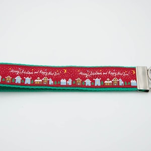 Pendant / keychain "Merry Christmas" with Christmas motifs