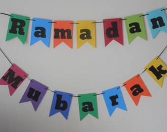 Bandera de Ramadán Mubarak, Bandera de Ramadán