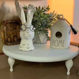 Farmhouse Corner Riser• White Farmhouse Riser• Kitchen Shelf• Rae Dunn Inspired Riser•Home Decor• Kitchen Decor• Mother’s Day