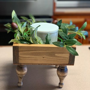 Farmhouse Sink Caddy Pedestal Traysink Tray Soap and Lotion Tray Wood Tray  Farmhouse Kitchen Decor Home Decormothers Day 