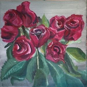 Impressionistic Roses