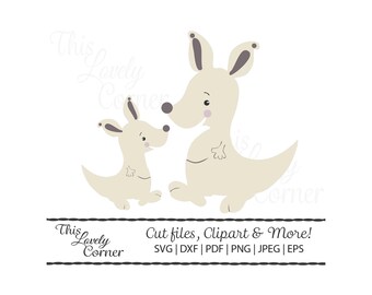 Download Baby Kangaroo Svg Etsy