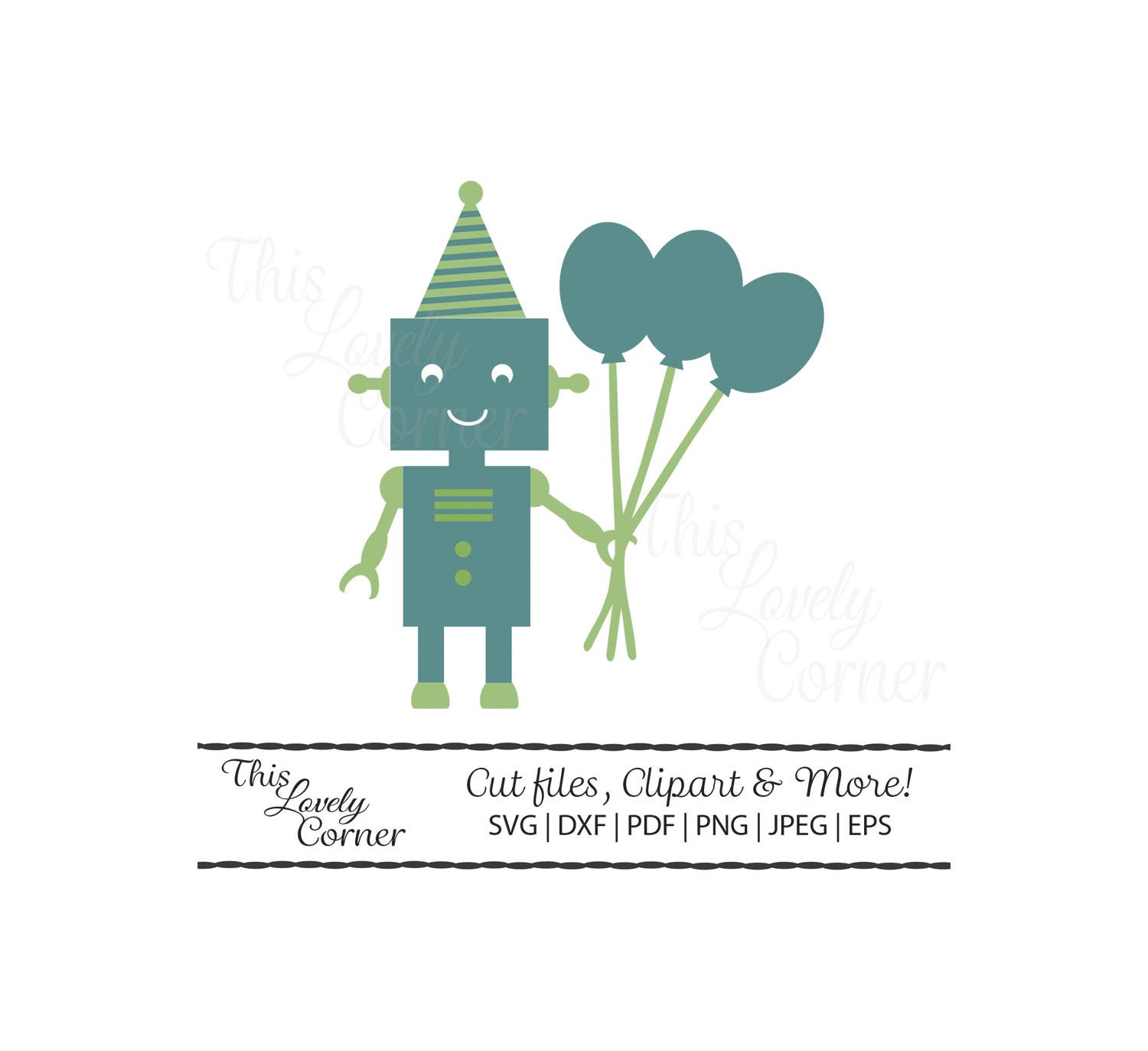 Download Boy Birthday Svg Robot Cut File Robot Cut File Cricut Svg Etsy