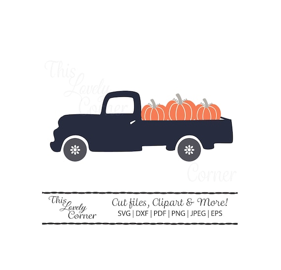 Download Thankful Pumpkin Truck Farmhouse Cricut Svg Cut File Autumn Etsy Yellowimages Mockups