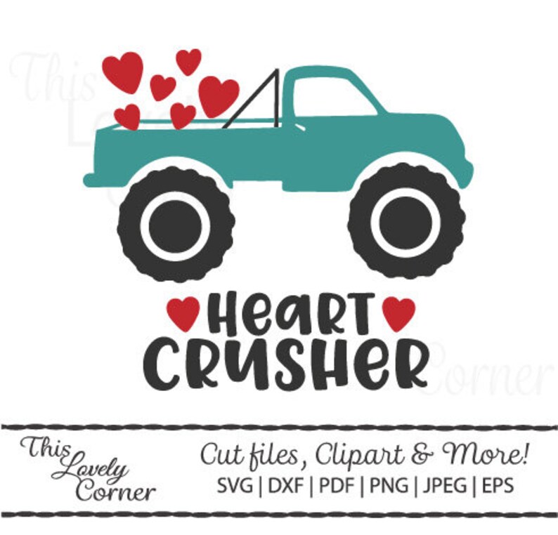 Free Free 317 Monster Truck Valentine Svg Free SVG PNG EPS DXF File