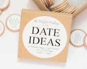 Date Idea Box / Date Night Ideas / Wedding Gifts / Date Box / Bridal Shower Gifts / Anniversary Gifts / Valentine's Day Gift