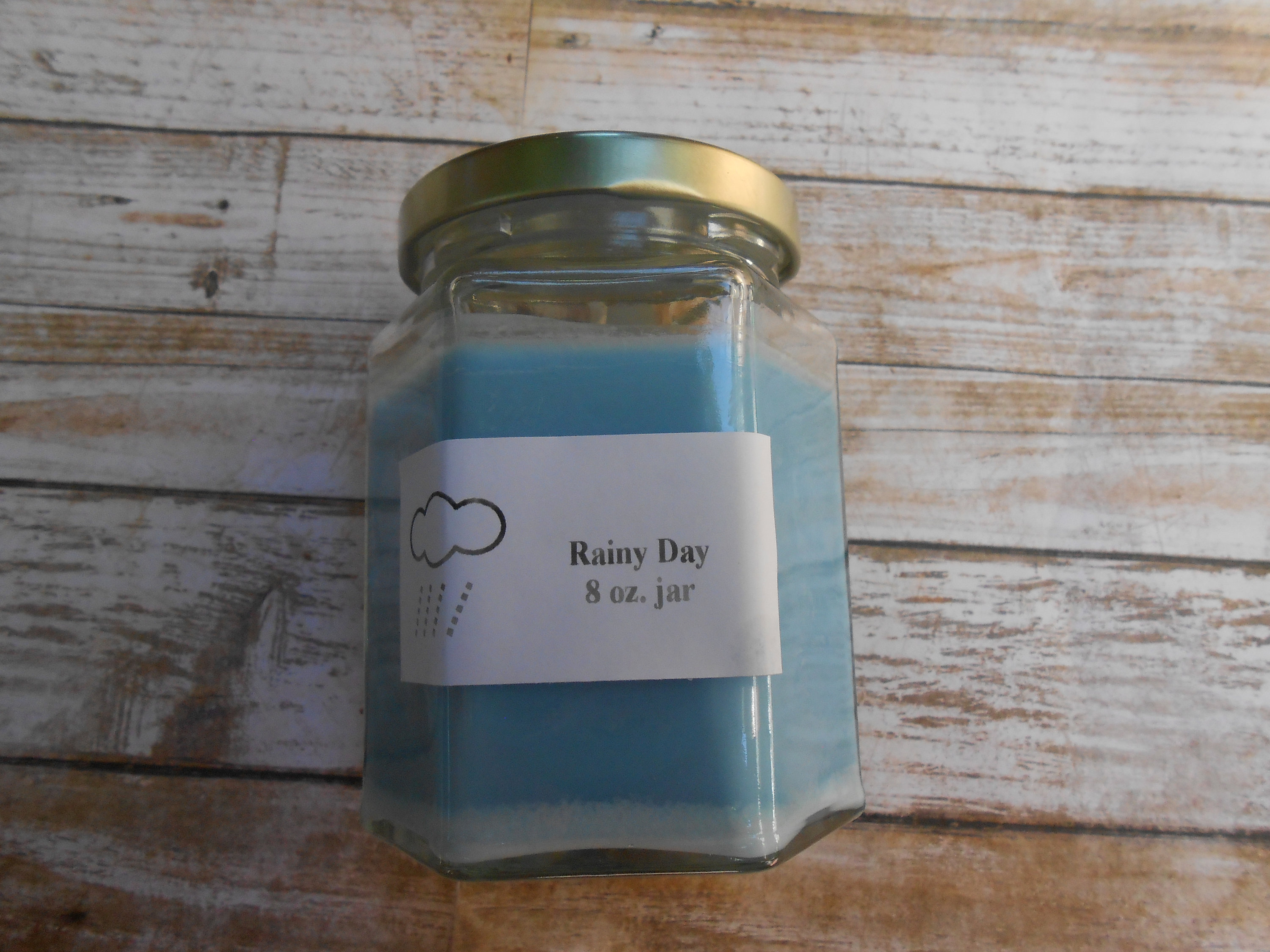 Rainy Sunday candle rain scented candle masculine scent Etsy
