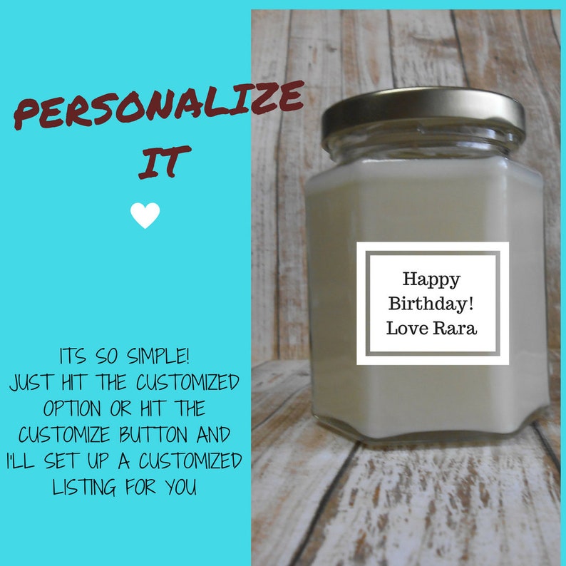 baby shower gift baby powder scented candle custom label candle baby powder scent new baby candle Baby powder jar candle baby shower