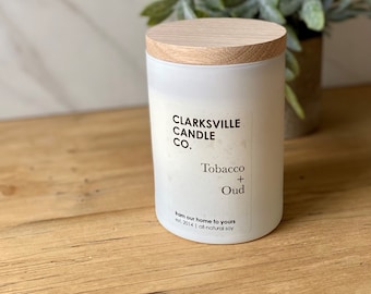 oud and tobacco candle & Grand Jar romantic evenings Tobacco oud candle (12/s)
