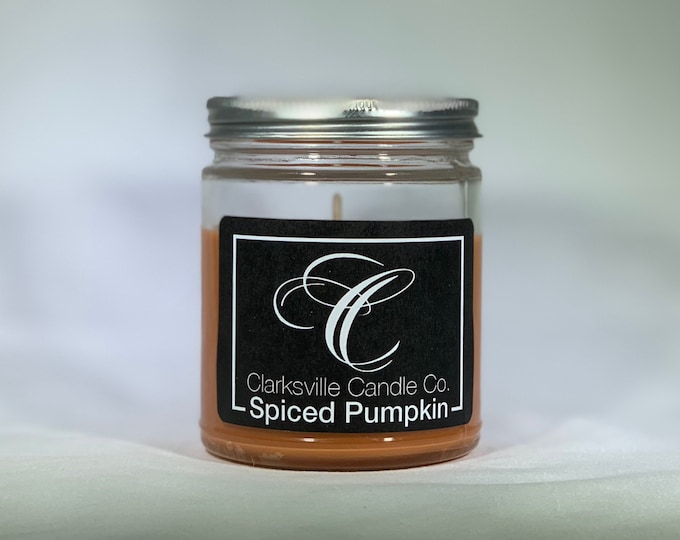 Spiced Pumpkin All Natural Soy Candle 6oz