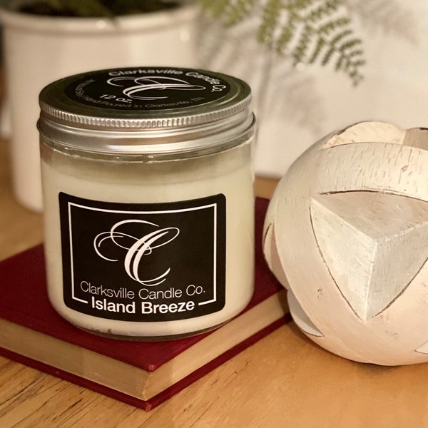 Island Breeze All Natural Soy Candle 12oz