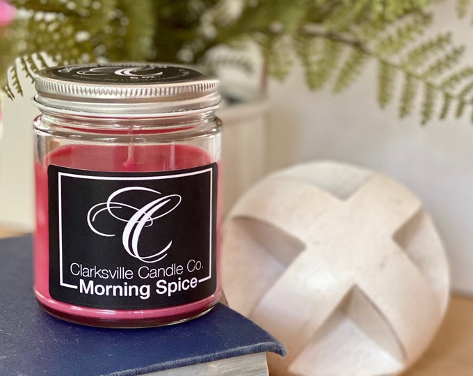 Morning Spice All Natural Soy Candle 6oz