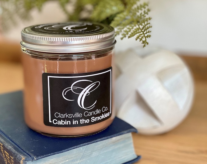 Cabin in the Smokies All Natural Soy Candle 12oz