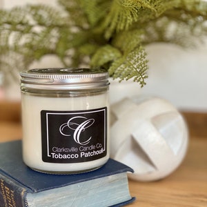 Tobacco Patchouli All Natural Soy Candle 6oz