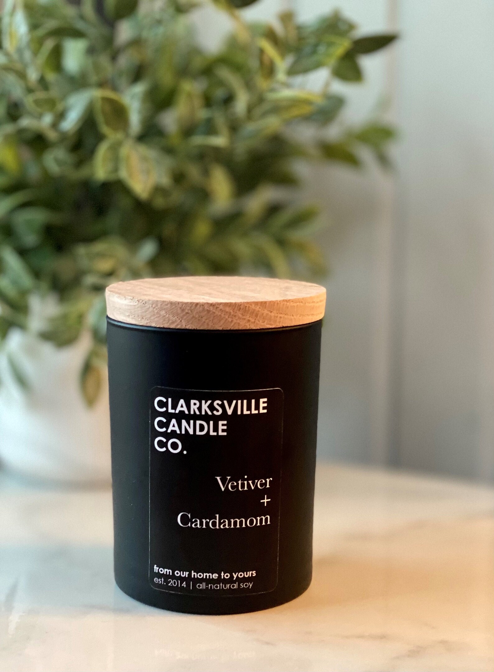 Vetiver Cardamom All Natural Soy Candle 12oz Etsy