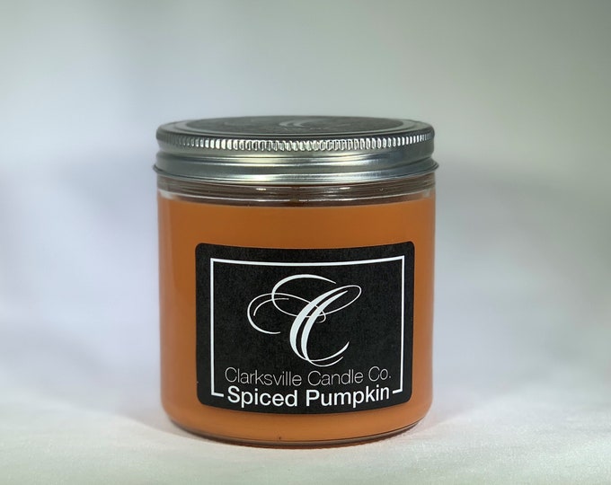 Spiced Pumpkin All Natural Soy Candle 12oz