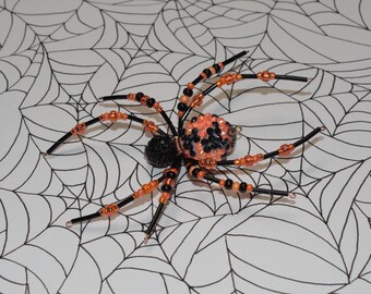 Halloween Beaded Spider