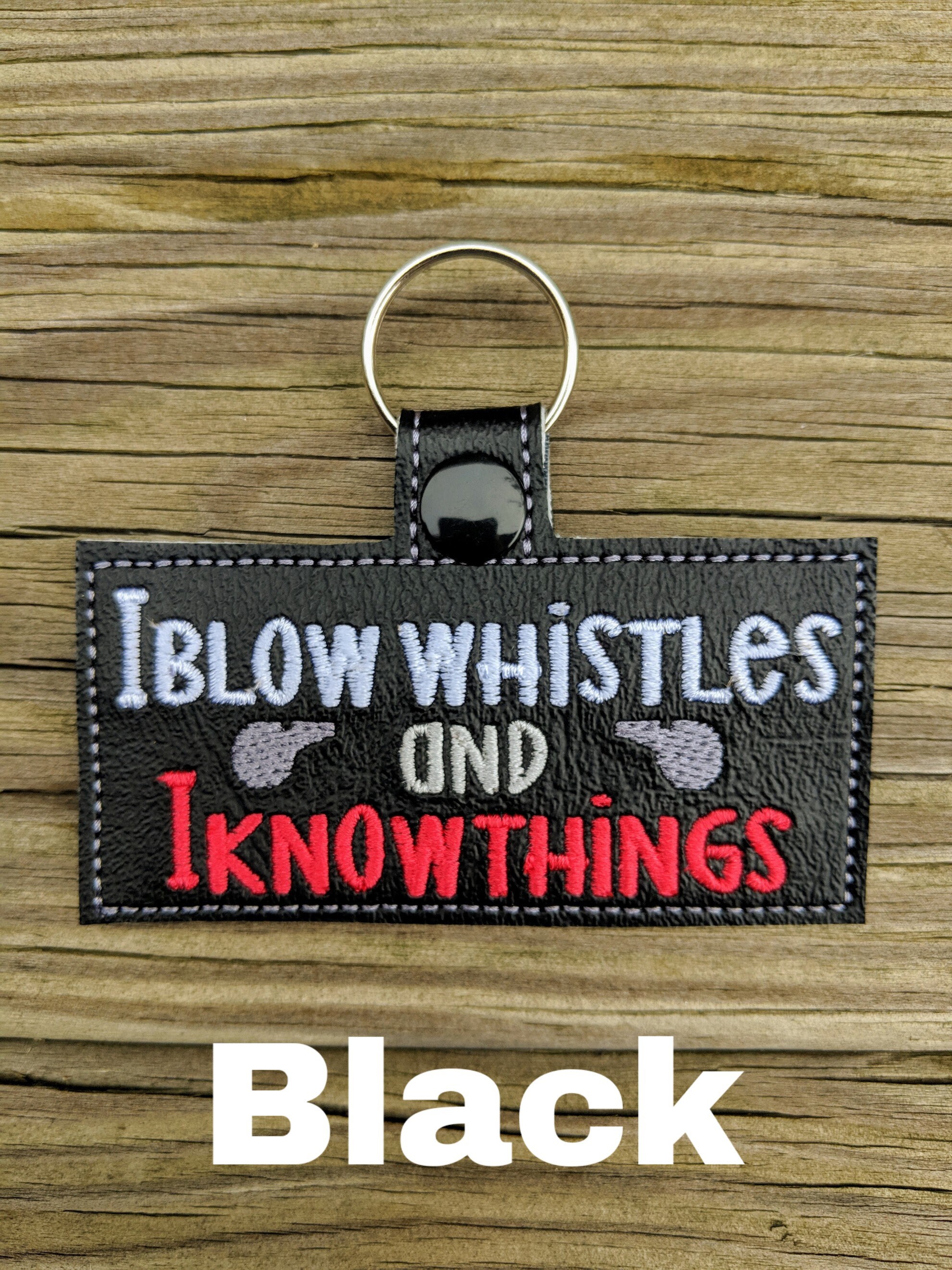 Referee Keychain, Roller Derby Keychain, Whistle Keychain, Ref Charm ...