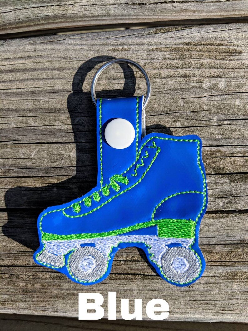 Roller Skate Keychain Roller Derby keychain Roller Skate Etsy