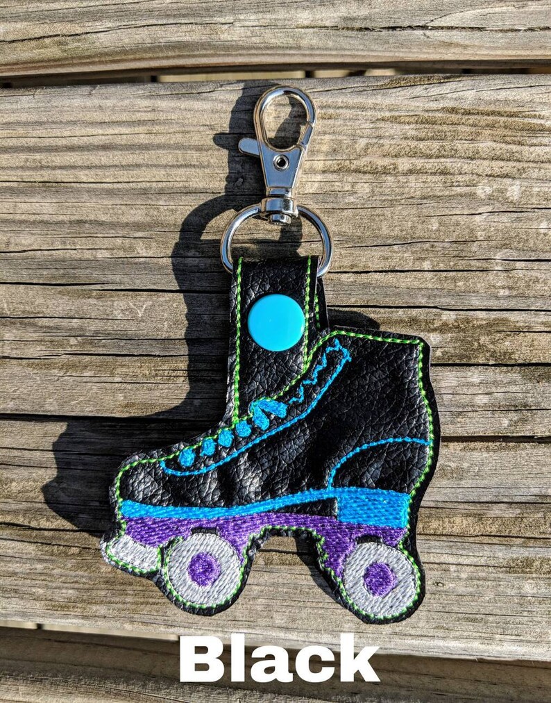 Roller Skate Keychain Roller Derby keychain Roller Skate Etsy