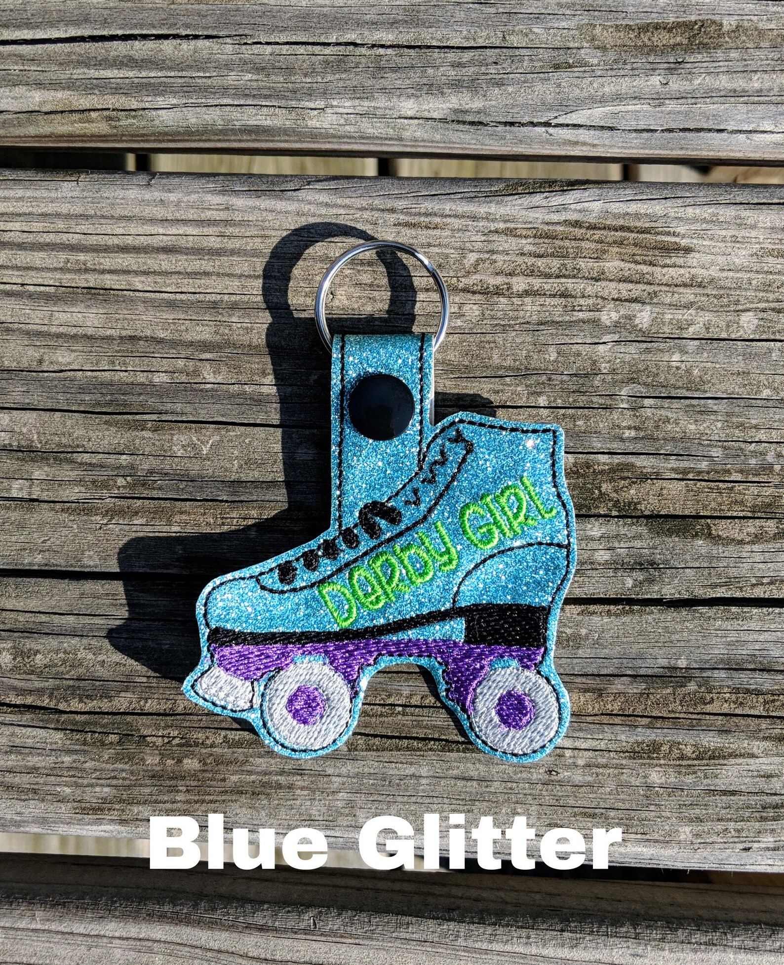 Roller Skate Keychain Roller Derby Keychain Roller Skate Etsy