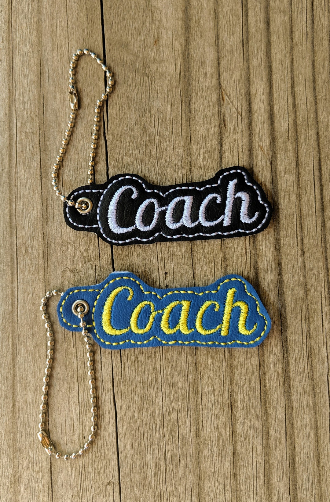 Coach Key Tag Coach Keychain, Coach Gift, Coach Accessory, Team, Sports Gift ...
