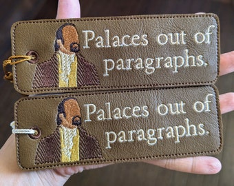 Hamilton Bookmark, Hamilton Gift, Book Lover, Reader Gift, Palaces out of Paragraphs, Musical Gift, Broadway, Take My Shot