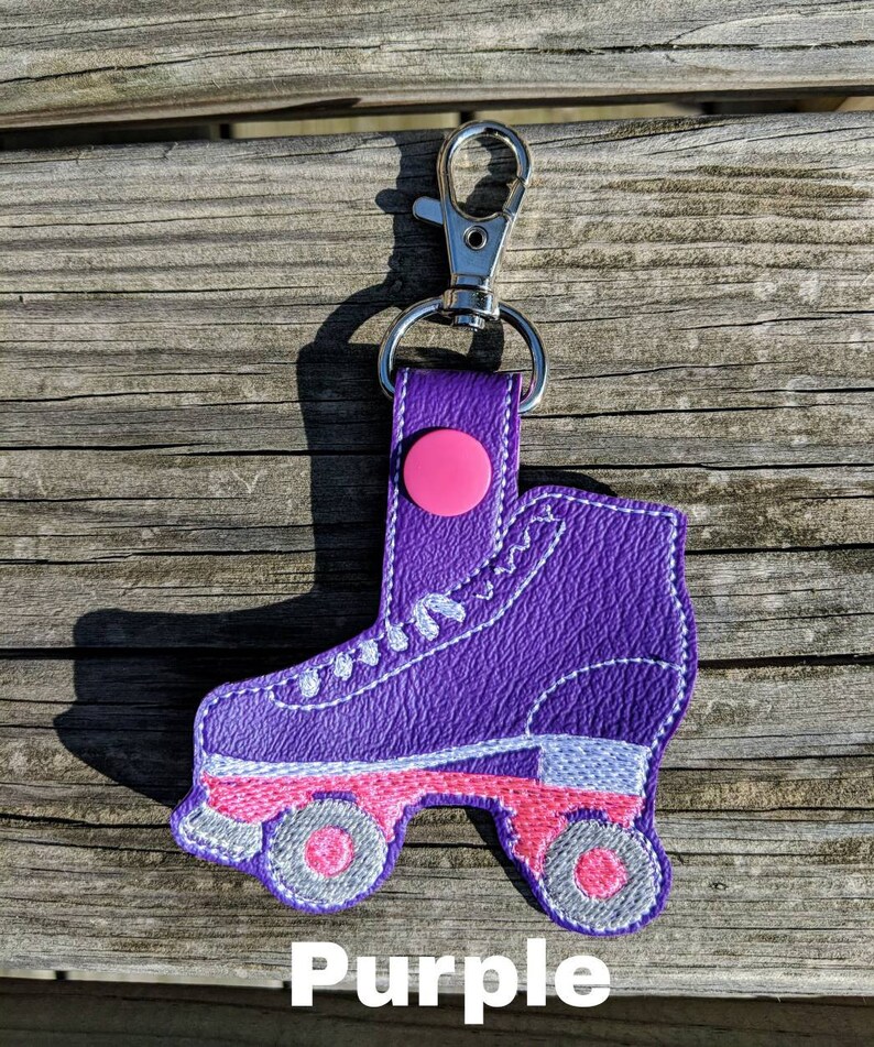 Roller Skate Keychain Roller Derby keychain Roller Skate Etsy