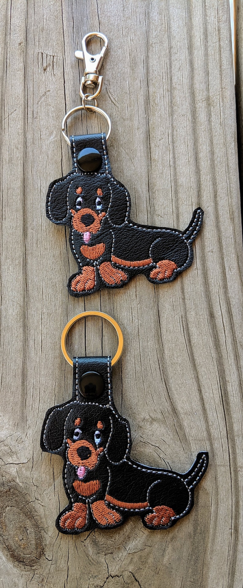Dachshund Keychain Weiner Dog Gift Dog Accessory Dog Charm Etsy